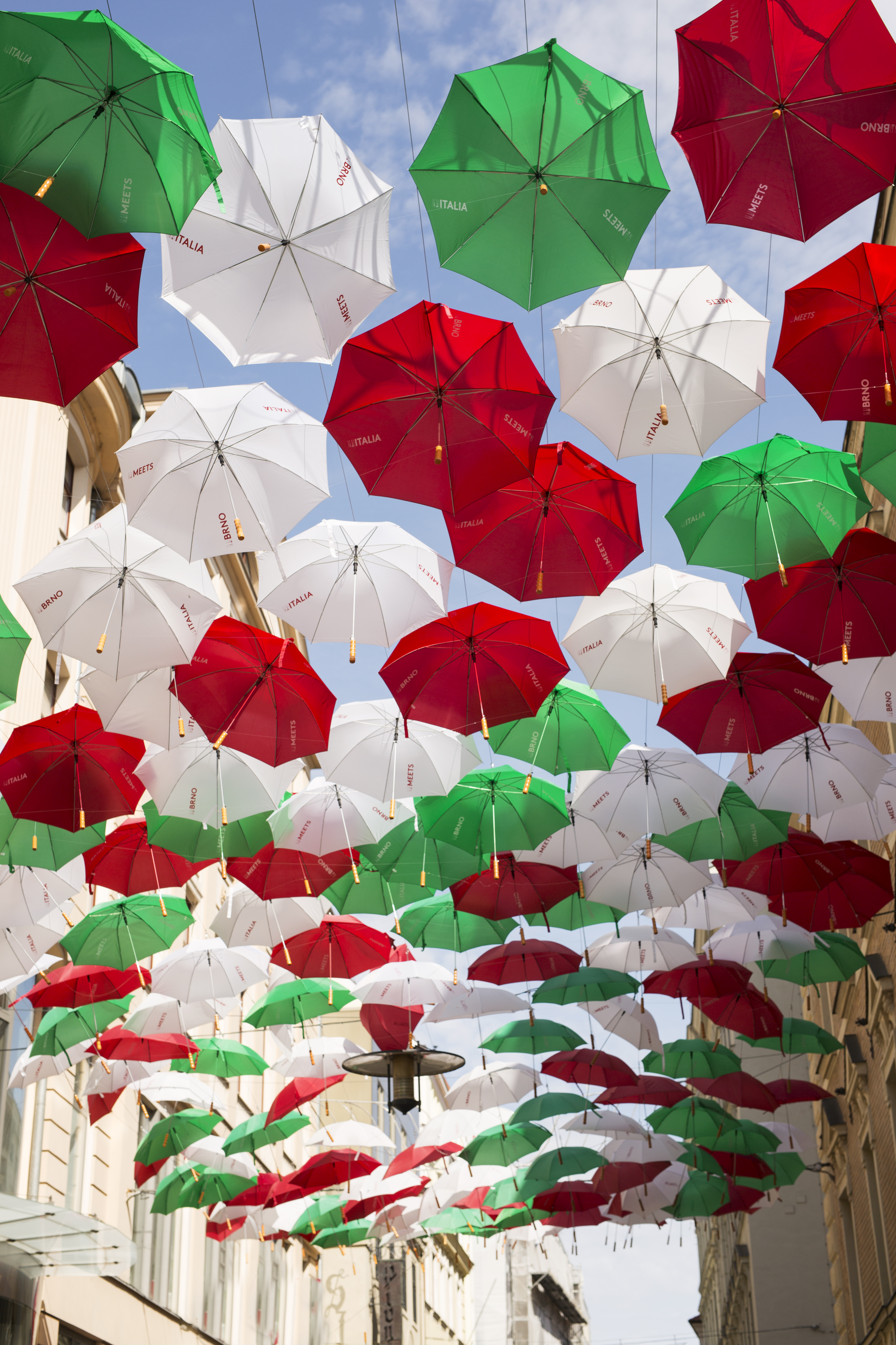 umbrella art installation brno czechia czech republic street photography fine art